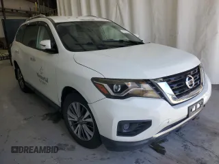 2018 Nissan Pathfinder S with VIN 5N1DR2MN5JC650429, listed as a Copart auction lot 61852235 with 121,757 mi miles and Clean title. Bid and sale history available at DreamBid. Image 4.