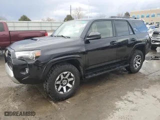 2022 Toyota 4Runner TRD Off Road with VIN JTEPU5JR1N6022506, listed as a Copart auction lot 47135275 with 60,818 mi miles and Non Repairable. Bid and sale history available at carsss.com. Image 1.