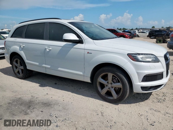 2015 Audi Q7 S line Prestige с VIN WA1DGAFE1FD018976, выставлен на аукционе Copart как лот 62018645 с пробегом 99 441 миль миль и Списание • Salvage title. История ставок и продаж доступна на DreamBid. Изображение 4.