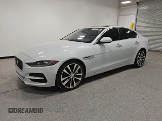 2020 Jaguar XE S with VIN SAJAE4FX9LCP56710, listed as a Copart auction lot 48598615 with 48,694 mi miles and Clean Title. Bid and sale history available at DreamBid. Image 1.