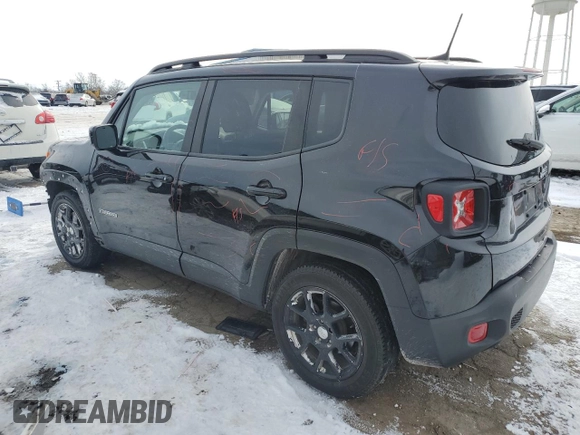 2020 Jeep Renegade Altitude with VIN ZACNJABB7LPL88119, listed as a Copart auction lot 45450135 with 101,600 mi miles and Clean Title. Bid and sale history available at DreamBid. Image 2.