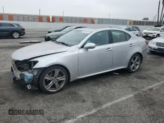 2011 Lexus IS 250 with VIN JTHBF5C27B5137040, listed as a Copart auction lot 60304635 with 136,672 mi miles and Salvage title. Bid and sale history available at DreamBid. Image 1.