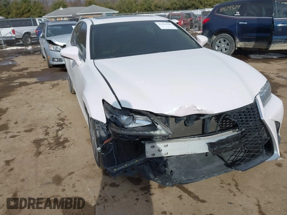 2014 Lexus GS with VIN JTHCE1BL0E5020396, listed as a IAAI auction lot 41436100 with 125,073 mi miles. Bid and sale history available at carsss.com. Image 1.
