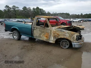 1996 Ford F-150 Special with VIN 1FTEF15N6TLC19790, listed as a Copart auction lot 45010595 with 0 mi miles and Salvage Title. Bid and sale history available at carsss.com. Image 4.