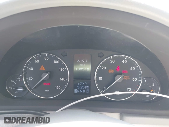 2007 Mercedes-Benz C with VIN WDBRF54J07F839688, listed as a IAAI auction lot 42157558 with 138,518 mi miles and . Bid and sale history available at DreamBid. Image 7.