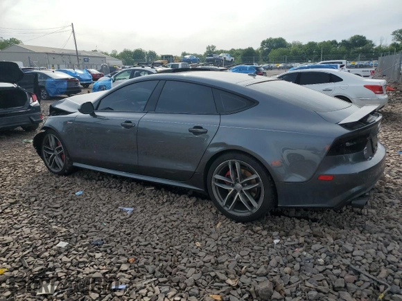 2017 Audi A7 Competition Prestige z VIN WAUW3AFCXHN030885, wystawiony jako Copart lot #58394615 z przebiegiem 75 764 mil mil oraz Szkoda całkowita • Salvage title. Historia ofert i sprzedaży dostępna na DreamBid. Obrazek 2.