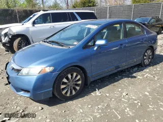 2010 Honda Civic Sdn EX with VIN 19XFA1F8XAE040640, listed as a Copart auction lot 51353125 with 94,156 mi miles and Salvage Title. Bid and sale history available at carsss.com. Image 1.