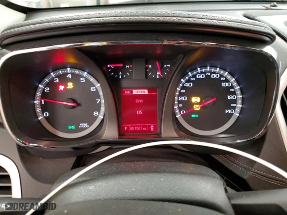2017 GMC Terrain Denali with VIN 2GKFLVE32H6275457, listed as a Copart auction lot 88970065 with 81,507 mi miles and Salvage Title. Bid and sale history available at carsss.com. Image 9.