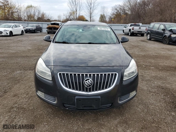 2011 Buick Regal CXL RL5 with VIN W04GT5GC2B1016128, listed as a Copart auction lot 78212074 with 222,038 mi miles and Clean Title. Bid and sale history available at carsss.com. Image 5.