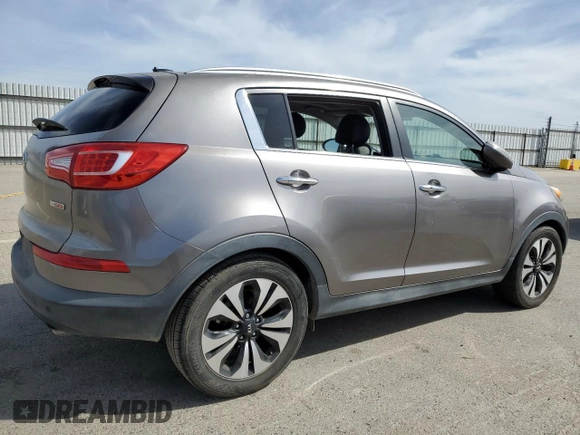 2012 Kia Sportage SX with VIN KNDPC3A63C7346792, listed as a Copart auction lot 48709805 with 114,886 mi miles and Clean title. Bid and sale history available at DreamBid. Image 3.