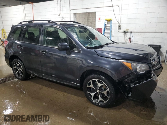 2015 Subaru Forester 2.0XT Premium with VIN JF2SJGDC2FH465667, listed as a Copart auction lot 86408484 with 93,589 mi miles and Salvage Title. Bid and sale history available at carsss.com. Image 4.