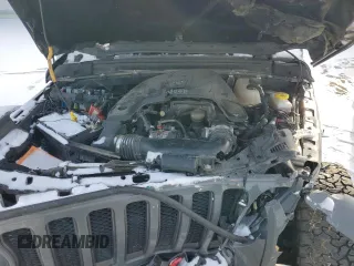 2021 Jeep Wrangler Unlimited Rubicon with VIN 1C4HJXFG0MW564456, listed as a Copart auction lot 81616694 with 0 mi miles and Salvage Title. Bid and sale history available at carsss.com. Image 12.