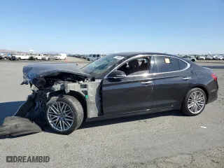 2020 Genesis G70 2.0T with VIN KMTG64LA6LU053311, listed as a Copart auction lot 71866084 with 37,754 mi miles and Salvage Title. Bid and sale history available at carsss.com. Image 1.