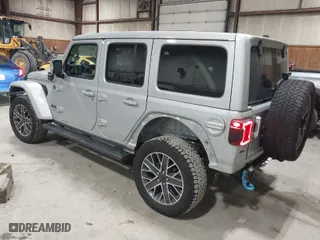 2024 Jeep Wrangler 4xe High Altitude with VIN 1C4RJXU6XRW218114, listed as a IAAI auction lot 41519843 with 17,317 mi miles. Bid and sale history available at carsss.com. Image 3.