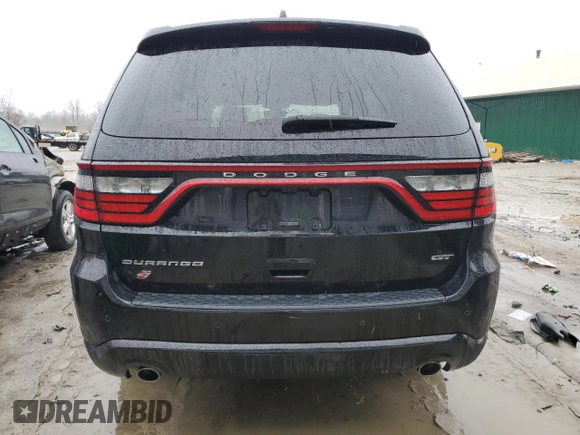 2019 Dodge Durango GT Plus with VIN 1C4RDJDG4KC560629, listed as a Copart auction lot 47756325 with 74,723 mi miles and Salvage Title. Bid and sale history available at DreamBid. Image 6.