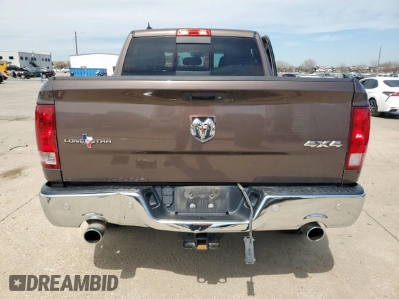 2018 Ram 1500 Big Horn with VIN 1C6RR7LT4JS250169, listed as a Copart auction lot 48905465 with 48,802 mi miles and Salvage Title. Bid and sale history available at carsss.com. Image 6.