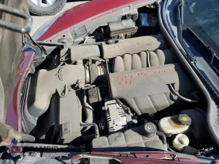 2008 Chevrolet Corvette with VIN 1G1YY26W585134514, listed as a Copart auction lot 45059565 with 101,599 mi miles and Salvage Title. Bid and sale history available at carsss.com. Image 12.