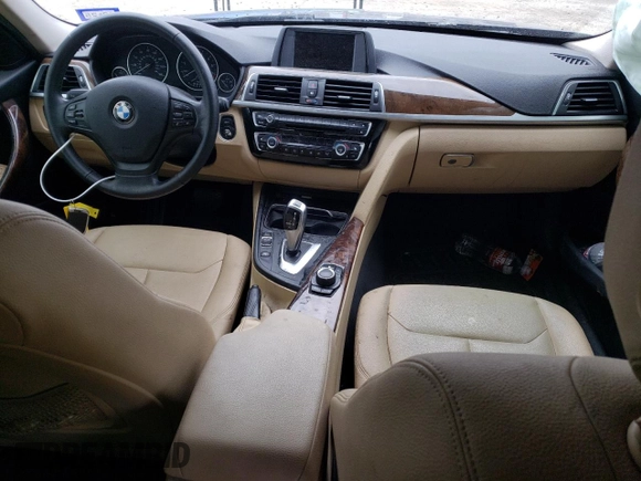 2017 BMW 3 Series 320i with VIN WBA8E1G30HNU16216, listed as a Copart auction lot 84441974 with 0 mi miles and Salvage Title. Bid and sale history available at carsss.com. Image 8.