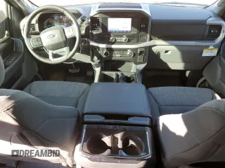 2023 Ford F-150 XL with VIN 1FTFW1E81PKG15779, listed as a Copart auction lot 46870415 with 15,691 mi miles and Salvage Title. Bid and sale history available at carsss.com. Image 8.
