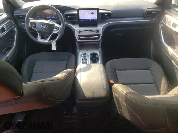 2023 Ford Explorer XLT with VIN 1FMSK7DH9PGB45255, listed as a Copart auction lot 57446875 with 11,782 mi miles and Salvage title. Bid and sale history available at DreamBid. Image 8.