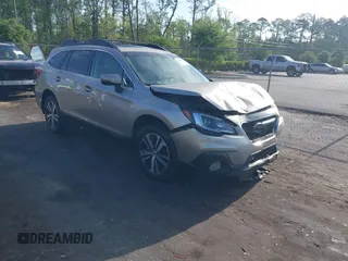 2018 Subaru Outback Limited with VIN 4S4BSAKC0J3376189, listed as a IAAI auction lot 42095630 with 105,577 mi miles and . Bid and sale history available at DreamBid. Image 1.