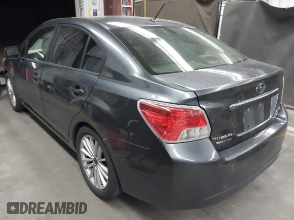 2014 Subaru Impreza Premium with VIN JF1GJAD65EH005774, listed as a IAAI auction lot 42282759 with 134,632 mi miles and . Bid and sale history available at DreamBid. Image 3.