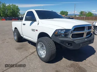 2014 Ram 1500 Express with VIN 3C6JR7AT7EG177294, listed as a IAAI auction lot 42282656 with 102,495 mi miles and . Bid and sale history available at DreamBid. Image 1.