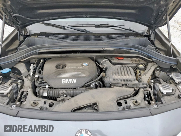 2018 BMW X2 sDrive28i with VIN WBXYJ3C38JEJ91570, listed as a Copart auction lot 57483525 with 40,790 mi miles and Salvage title. Bid and sale history available at DreamBid. Image 12.