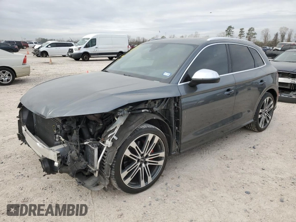 2018 Audi SQ5 Prestige with VIN WA1C4AFY3J2155517, listed as a Copart auction lot 44169194 with 70,404 mi miles and . Bid and sale history available at DreamBid. Image 1.
