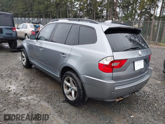 2004 BMW X3 3.0i with VIN WBXPA93454WC32181, listed as a IAAI auction lot 41568440 with 145,673 mi miles. Bid and sale history available at carsss.com. Image 3.