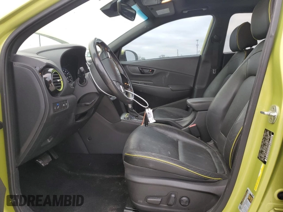 2019 Hyundai Kona Limited with VIN KM8K33A56KU339610, listed as a Copart auction lot 41700075 with 42,550 mi miles and Non Repairable. Bid and sale history available at carsss.com. Image 7.