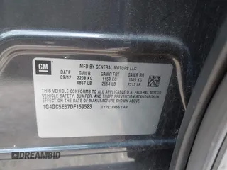 2013 Buick LaCrosse Leather z VIN 1G4GC5E37DF159523, wystawiony jako IAAI lot #42564794 z przebiegiem 236 083 mil mil oraz . Historia ofert i sprzedaży dostępna na DreamBid. Obrazek 9.