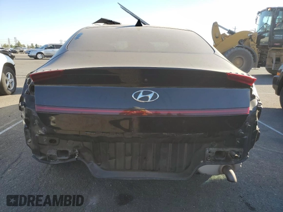 2020 Hyundai Sonata Hybrid Ultimate with VIN KMHL34JJXLA012105, listed as a Copart auction lot 76927134 with 66,897 mi miles and Salvage Title. Bid and sale history available at carsss.com. Image 6.