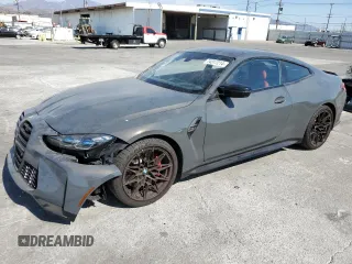2024 BMW M4 Competition xDrive with VIN WBS43AZ05RCP54145, listed as a Copart auction lot 74317214 with 11,307 mi miles and Salvage Title. Bid and sale history available at carsss.com. Image 1.