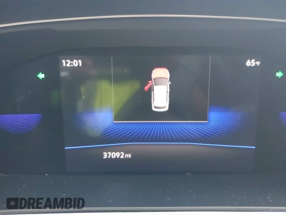 2022 Volkswagen Tiguan SE with VIN 3VV3B7AX7NM170227, listed as a IAAI auction lot 42161892 with 37,092 mi miles and . Bid and sale history available at DreamBid. Image 14.