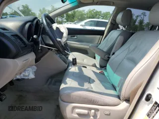 2006 Lexus RX 400h with VIN JTJHW31U660026841, listed as a Copart auction lot 60598935 with 185,947 mi miles and Salvage title. Bid and sale history available at DreamBid. Image 7.