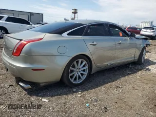 2013 Jaguar XJ with VIN SAJWA1C75D8V50969, listed as a Copart auction lot 53834985 with Not Provided miles and Salvage Title. Bid and sale history available at DreamBid. Image 3.