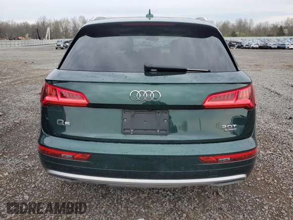 2018 Audi Q5 Premium Plus with VIN WA1BNAFY0J2023257, listed as a Copart auction lot 53437995 with 171,669 mi miles and Clean Title. Bid and sale history available at DreamBid. Image 6.