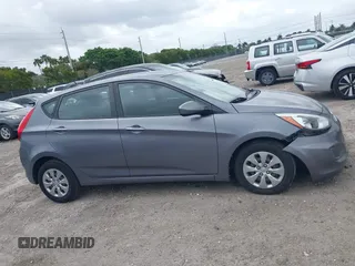 2017 Hyundai Accent SE with VIN KMHCT5AE3HU327391, listed as a IAAI auction lot 41953612 with 108,410 mi miles. Bid and sale history available at carsss.com. Image 13.