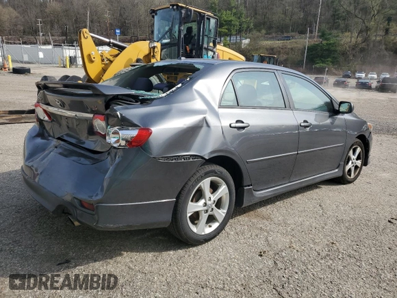 2012 Toyota Corolla L with VIN 2T1BU4EE8CC852308, listed as a Copart auction lot 52346695 with 116,654 mi miles and Salvage Title. Bid and sale history available at carsss.com. Image 3.