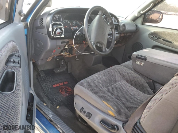 1999 Dodge Ram 1500 with VIN 3B7HC13Y4XG163290, listed as a Copart auction lot 77425154 with 171,439 mi miles and Salvage Title. Bid and sale history available at carsss.com. Image 8.