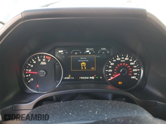 2019 Ford F-150 Raptor with VIN 1FTFW1RG0KFD33992, listed as a Copart auction lot 48814605 with 67,957 mi miles and Salvage Title. Bid and sale history available at carsss.com. Image 9.