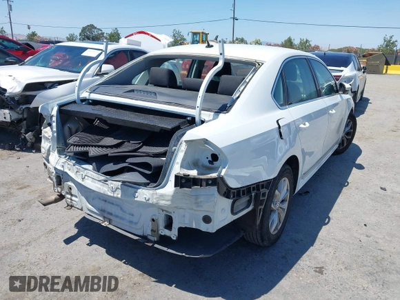 2017 Volkswagen Passat S with VIN 1VWAT7A30HC085703, listed as a IAAI auction lot 42624951 with 151,002 mi miles and . Bid and sale history available at DreamBid. Image 4.