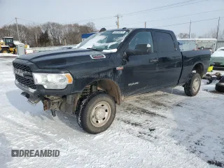 2022 Ram 2500 Tradesman with VIN 3C6UR5CJ7NG326185, listed as a Copart auction lot 42230675 with 59,519 mi miles and Salvage Title. Bid and sale history available at carsss.com. Image 1.