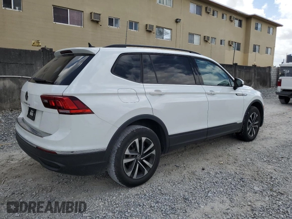 2022 Volkswagen Tiguan S with VIN 3VV1B7AX5NM143020, listed as a Copart auction lot 51576675 with Not provided miles and Non repairable. Bid and sale history available at DreamBid. Image 3.