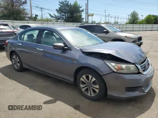 2015 Honda Accord LX with VIN 1HGCR2F38FA197357, listed as a Copart auction lot 54096215 with 289,796 mi miles and Salvage Title. Bid and sale history available at carsss.com. Image 4.