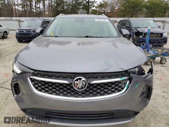 2021 Buick Envision Avenir with VIN LRBFZSR47MD196789, listed as a Copart auction lot 48787165 with 20,551 mi miles and Salvage Title. Bid and sale history available at carsss.com. Image 5.