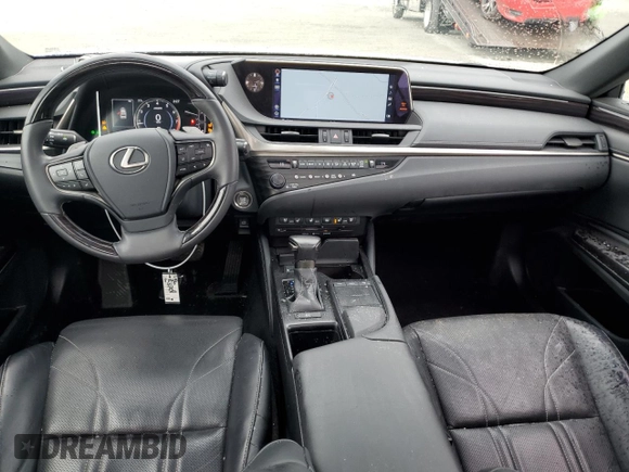 2019 Lexus ES 350 with VIN 58ABZ1B10KU013325, listed as a Copart auction lot 54119185 with 33,497 mi miles and Salvage Title. Bid and sale history available at DreamBid. Image 8.