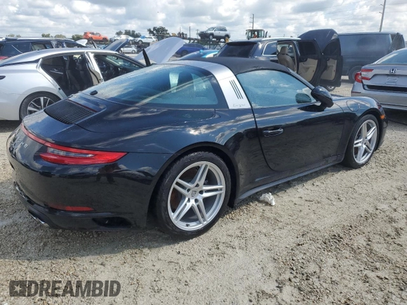 2019 Porsche 911 4 with VIN WP0BA2A99KS120126, listed as a Copart auction lot 73805804 with 0 mi miles and Salvage Title. Bid and sale history available at carsss.com. Image 3.