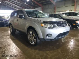 2007 Mitsubishi Outlander ES with VIN JA4MS31X57U009153, listed as a Copart auction lot 83777854 with 97,274 mi miles and Salvage Title. Bid and sale history available at carsss.com. Image 4.